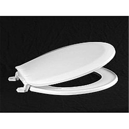 CENTOCO MANUFACTURING CORPORATION Centoco 1200-001 White Economy Plastic Toilet Seat 1200-001